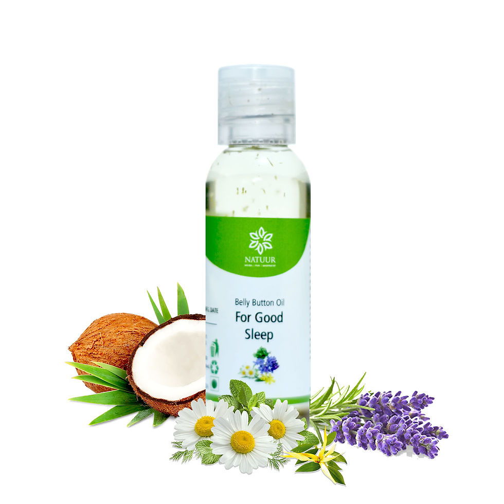Belly Button Oil for Good Sleep (50ml)
