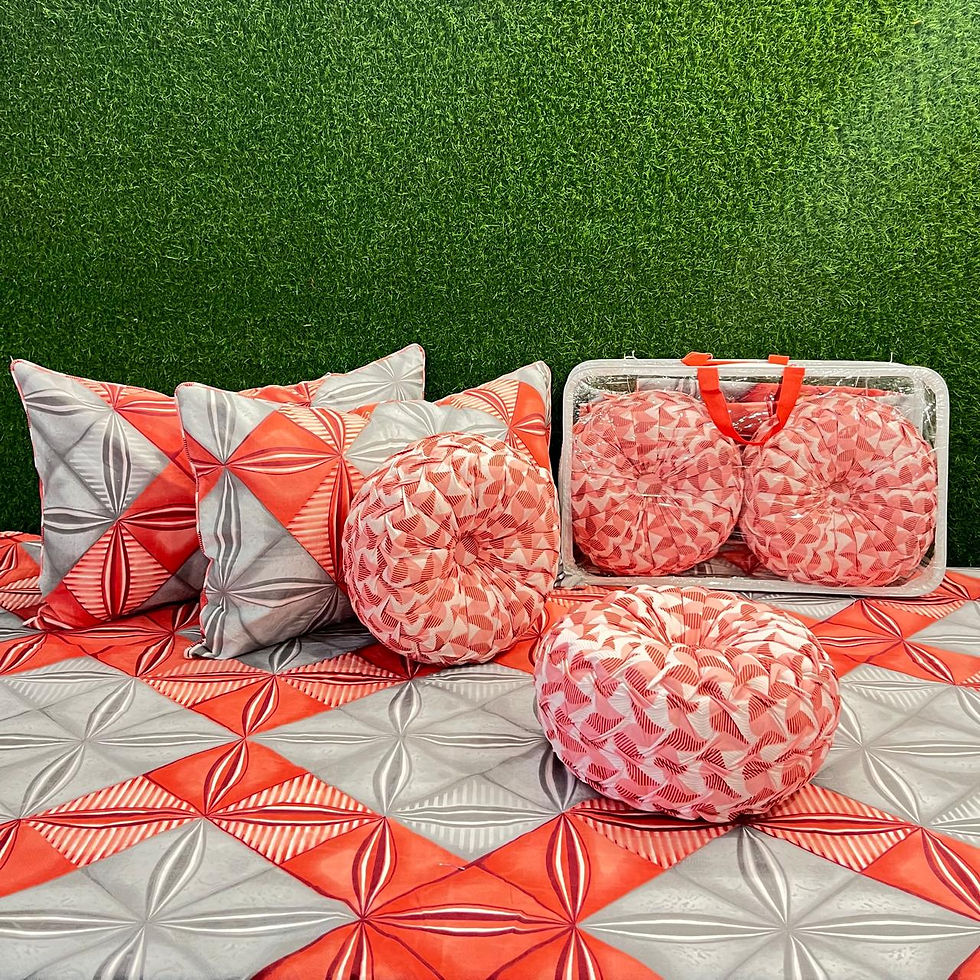 Thumbnail: 6 Pc Bedsheet, pillow