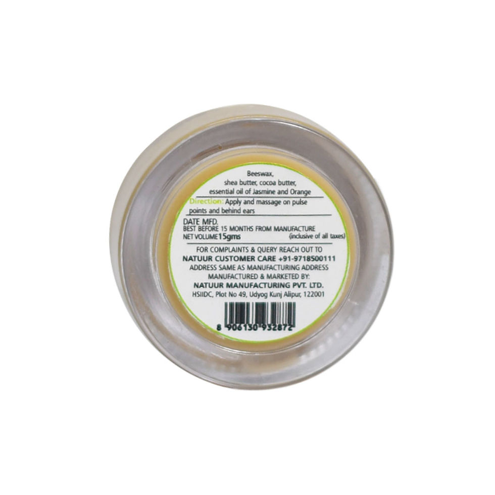Thumbnail: SOLID PERFUME -Jasmine & Orange -Sensual-3