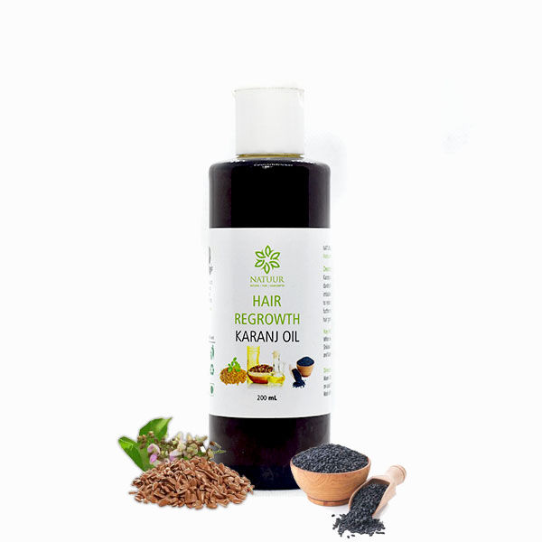 Natuur Karanj hair oil - Hair Regrowth