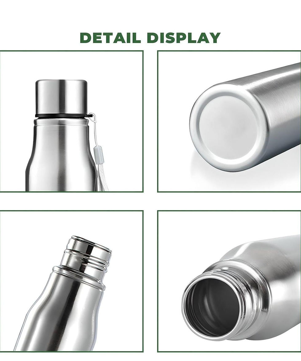 Thumbnail: Stainless Steel Leakproof Bottle