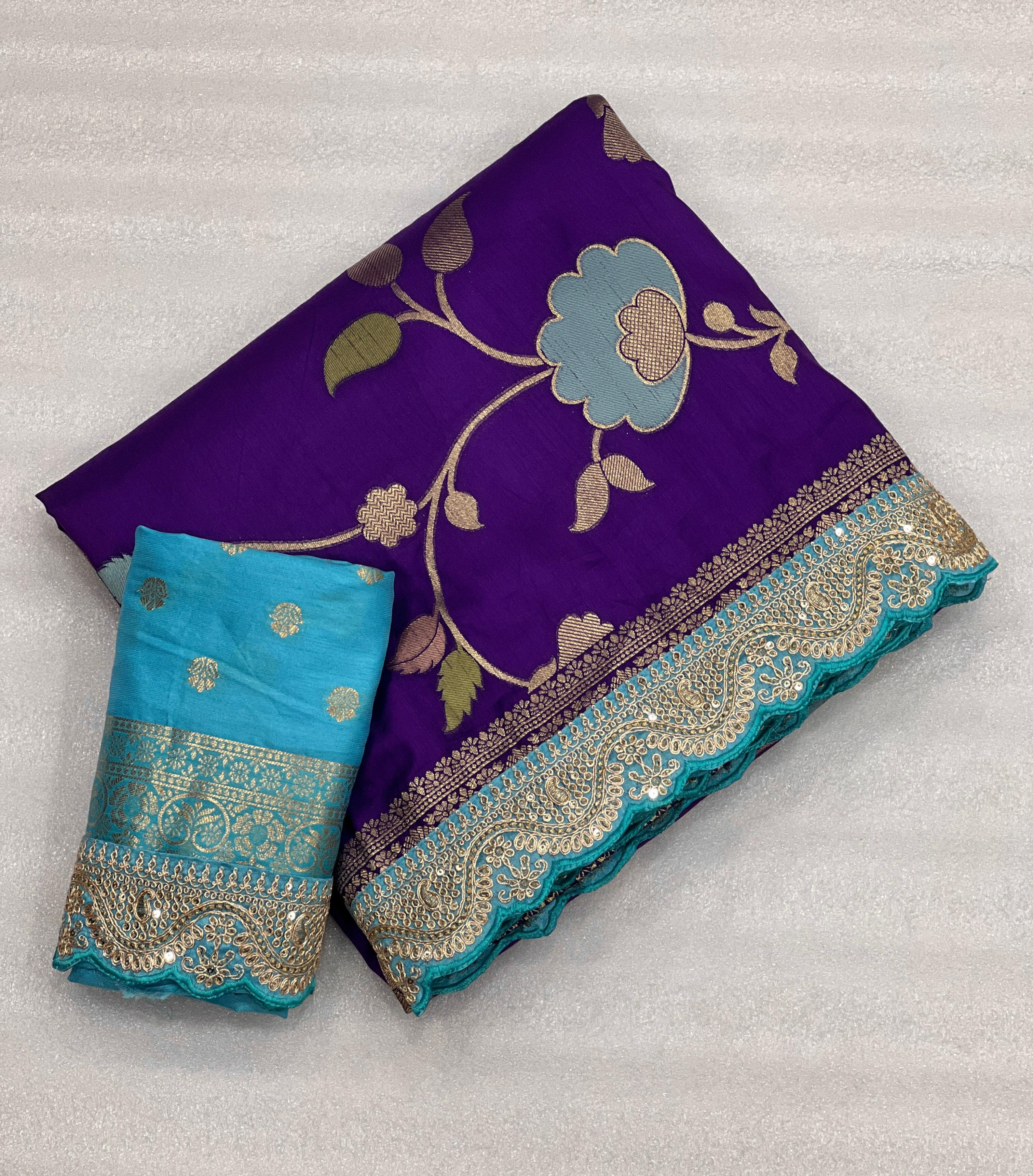 Dola Silk Saree with Zare Weaving