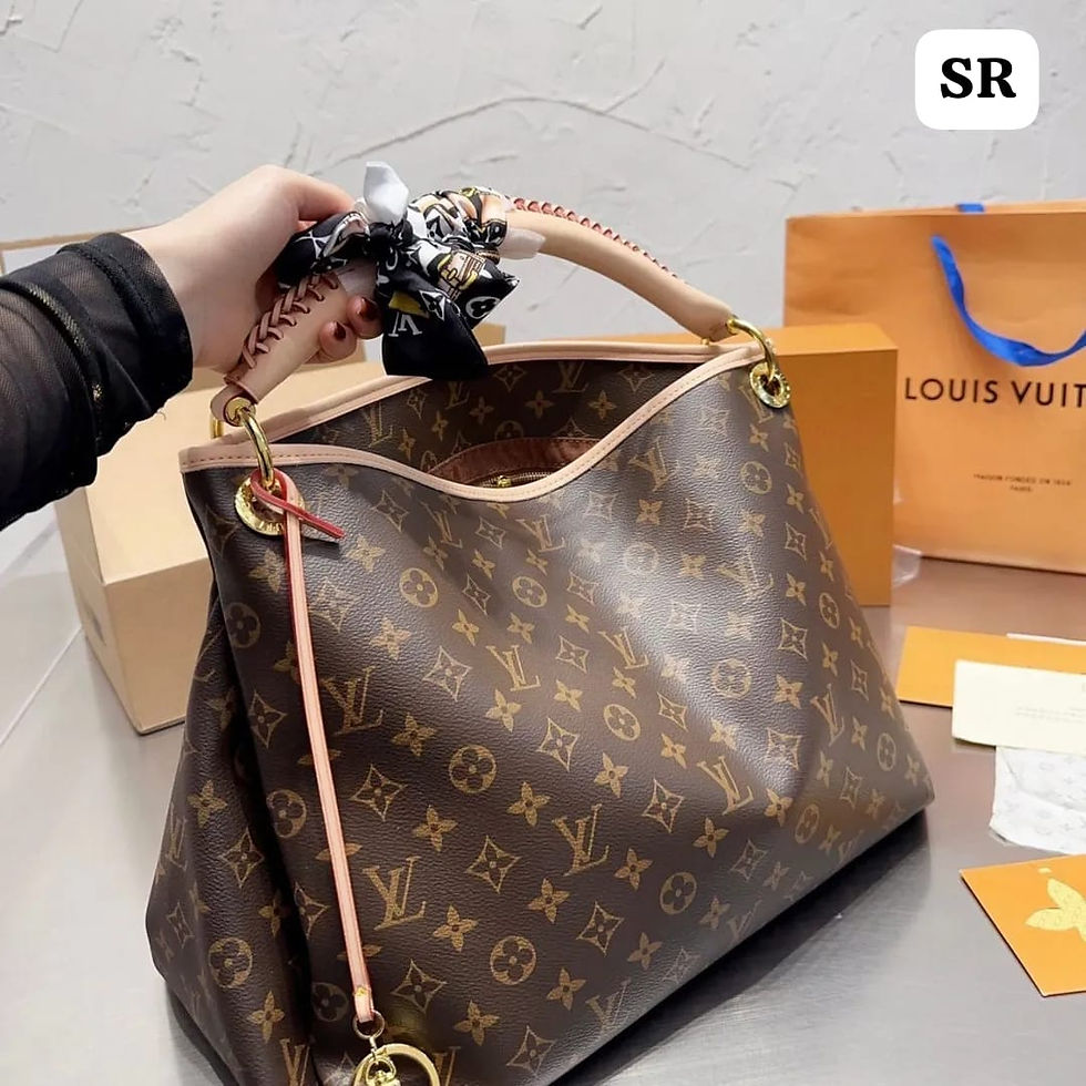 Thumbnail: LOUIS VUITTON ARTSY MM DEMIER AZUR BAG