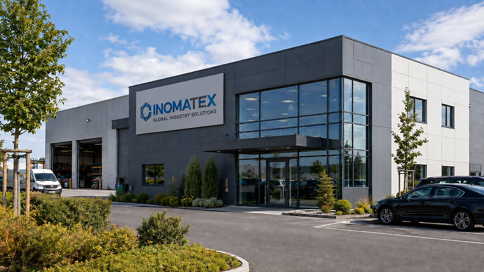 Bâtiment d'une entreprise d'automatisme industriel INOMATEX