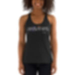"SHADOWS ARE DARKER THIS CLOSE TO THE SUN" Women's Racerback Tank