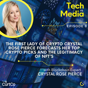 'The First Lady of Crypto' Crystal Rose Pierce Forecasts Her Top Crypto Picks and the Legitimacy of NFTs
