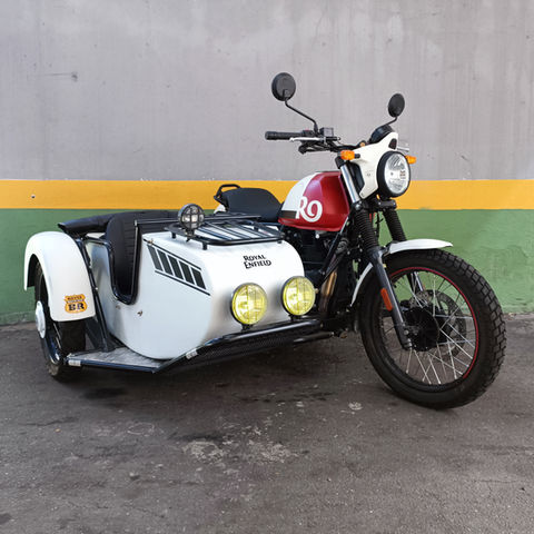 Sidecar M72 – Linha Custom Made – RE Scram 411 – Branco – Henrique – São Paulo – SP