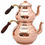 Thumbnail: Turkish Copper TeaPot Handmade Hammered tea pot tea kettle traditional