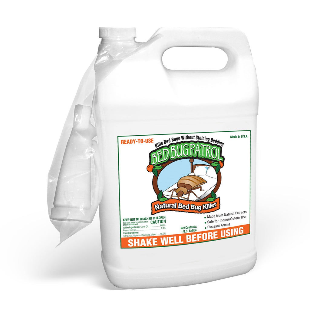 Bed Bug Patrol Natural Bed Bug Killer 1 Gallon Jug