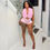 Thumbnail: Ready to Party Short Set (Pink)