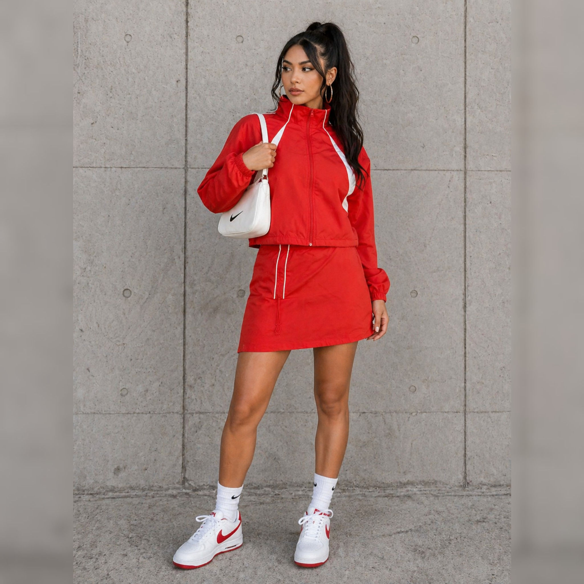 Lady in red set