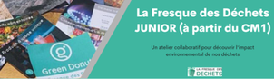Pour vos enfants : fresque des déchets junior