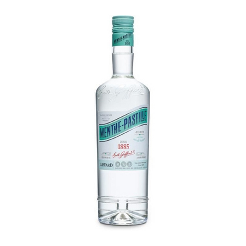 bouteille de menthe pastille