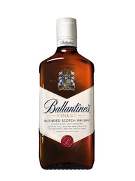Bouteille de whisky ballantine's