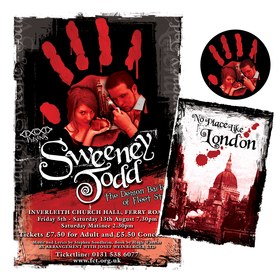 POSTER, PROGRAMME PAGE AND BADGE