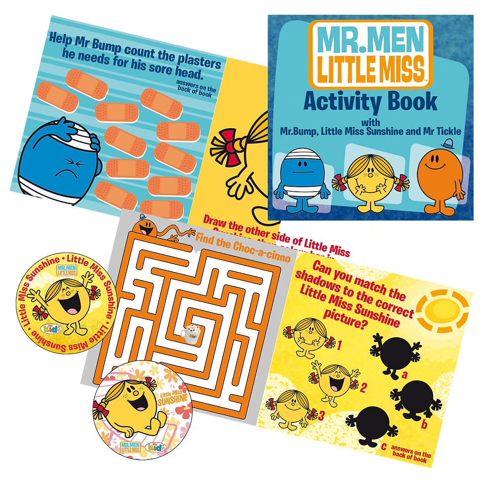 ACTIVITY BOOK AND STICKERS