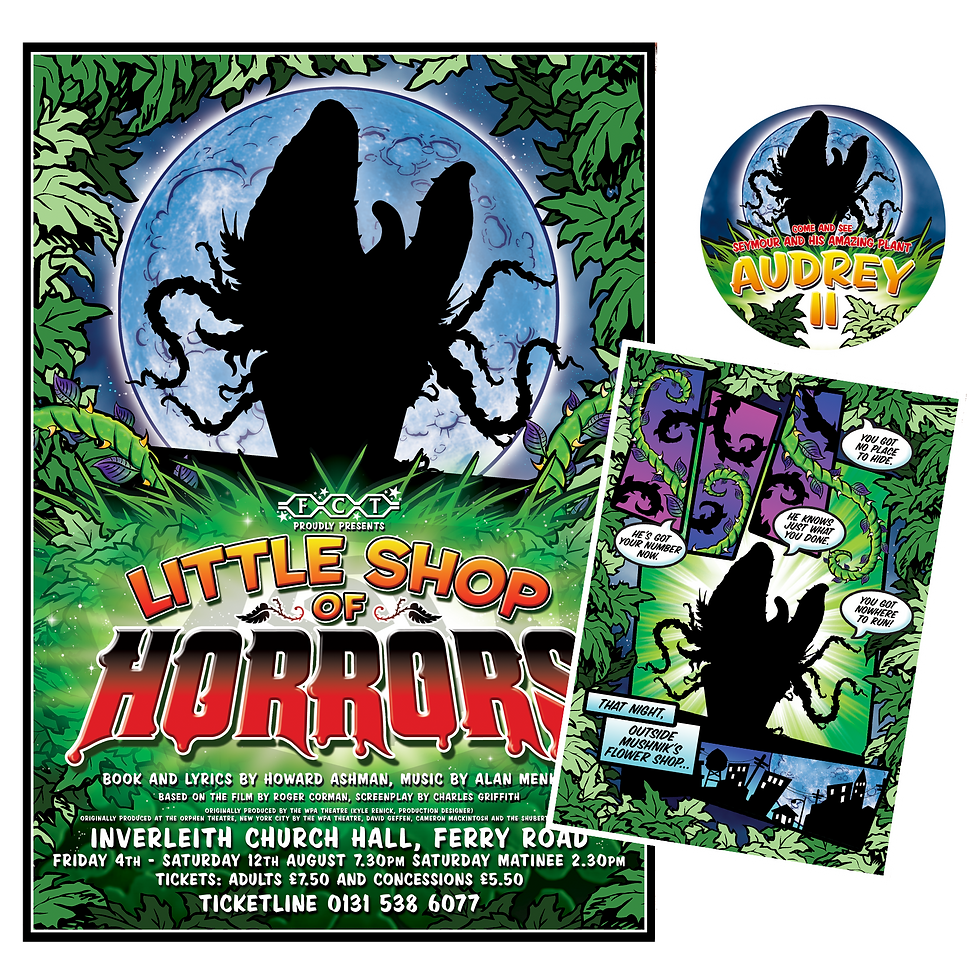 POSTER, PROGRAMME PAGE AND BADGE