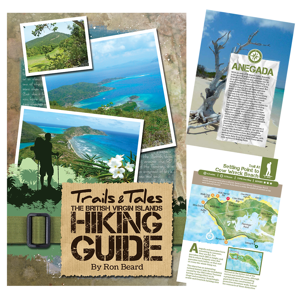 COVER, ISLAND INFO AND HIKE MAP