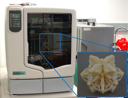 Flexible Structure Mechanism and Material 3D printer Fused Deposition
