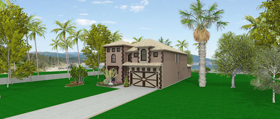 Thumbnail: HOUSE PLAN-CD 208 2 STORY, 4 BEDROOM, 4.5 BATH, 3,535 SQFT.