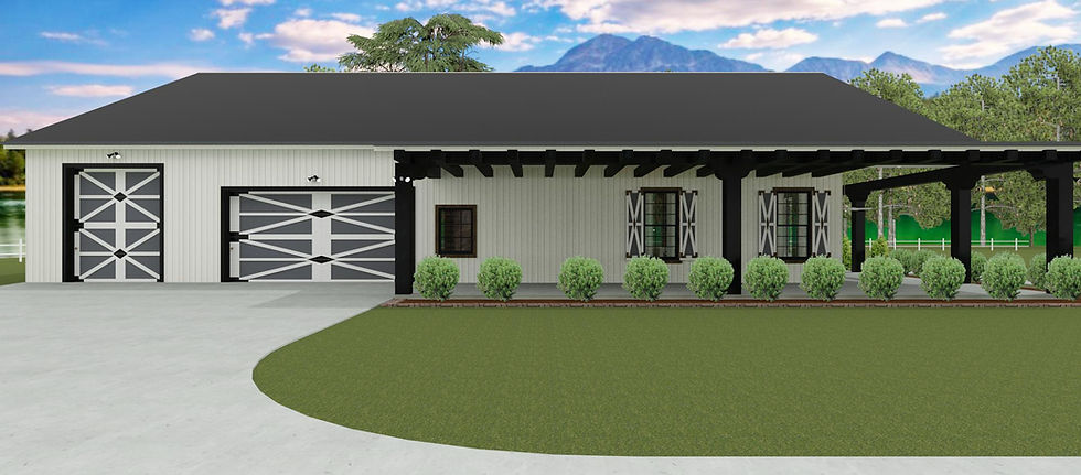 Thumbnail: HOUSE PLAN BRN 04F-1 STORY, 3 BEDROOMS, 2.5 BATHS,2,384 SQFT.