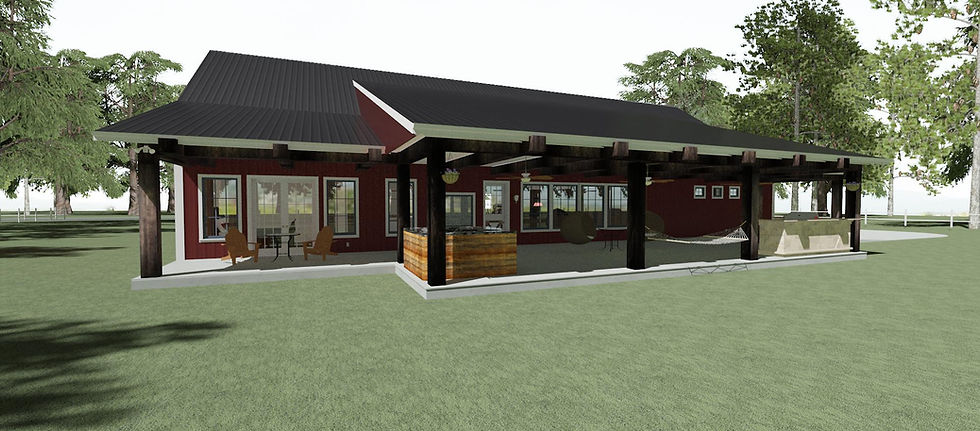 Thumbnail: HOUSE PLAN-CD-238, 1 STORY, 4 BEDROOMS, 3.5 BATH, 3,298 SQFT.:RANCH STYLE
