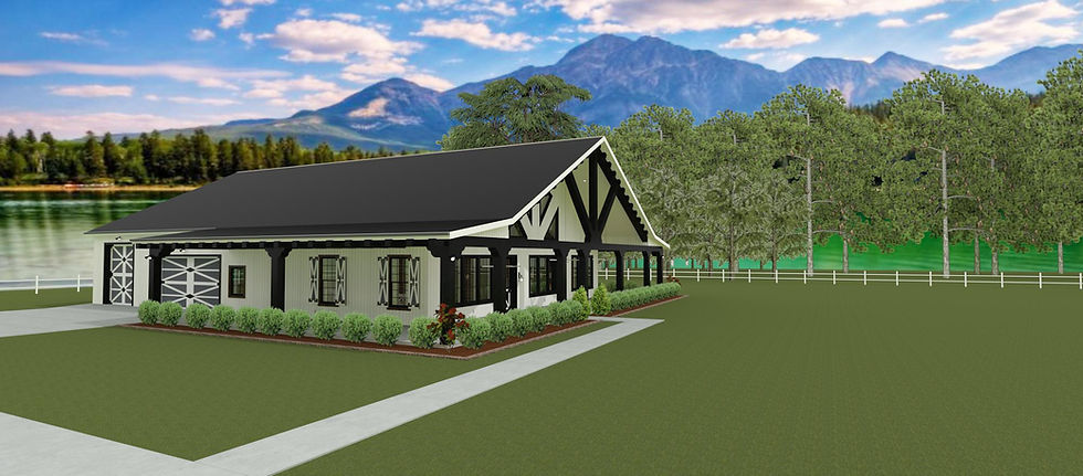 Thumbnail: HOUSE PLAN BRN 04F-1 STORY, 3 BEDROOMS, 2.5 BATHS,2,384 SQFT.