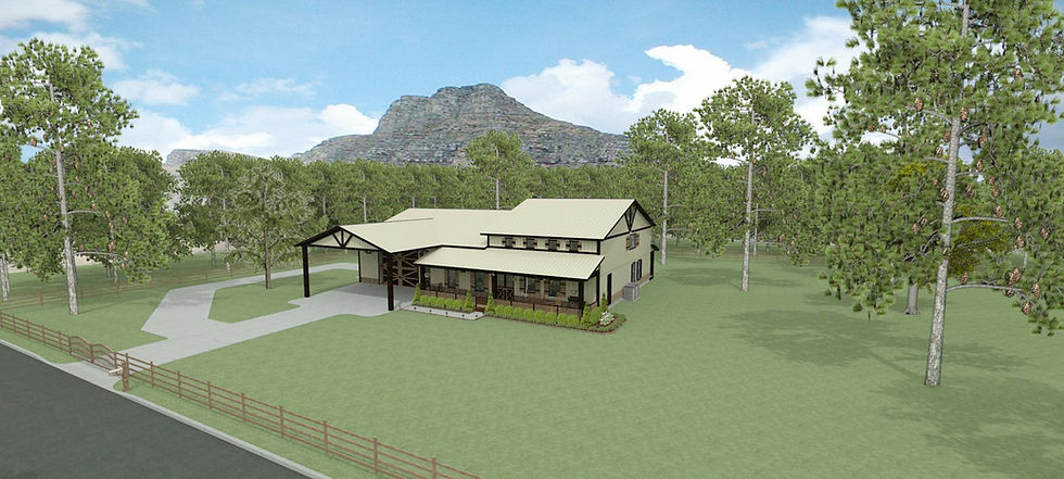 Thumbnail: HOUSE PLAN-BRN 12- 2 STORY, 3 BEDROOM, 3 1/2 BATH, 2,327 SQFT. COUNTRY STYLE