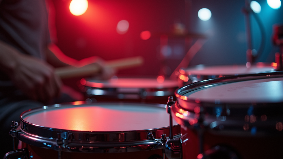 Coaching personnalisé pour jouer de la batterie avec succès