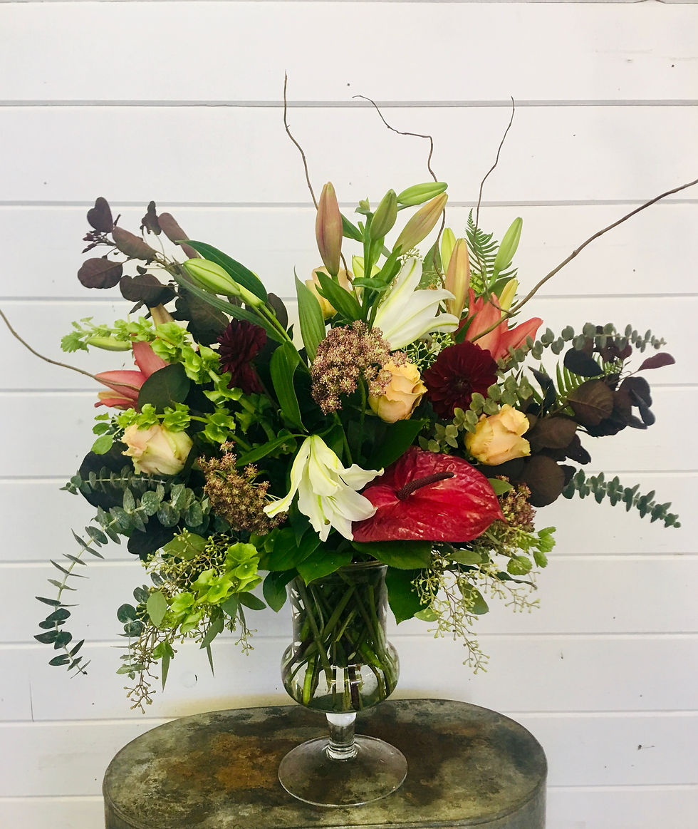 Stettler Flowers Vintage Thistle Stettler, AB