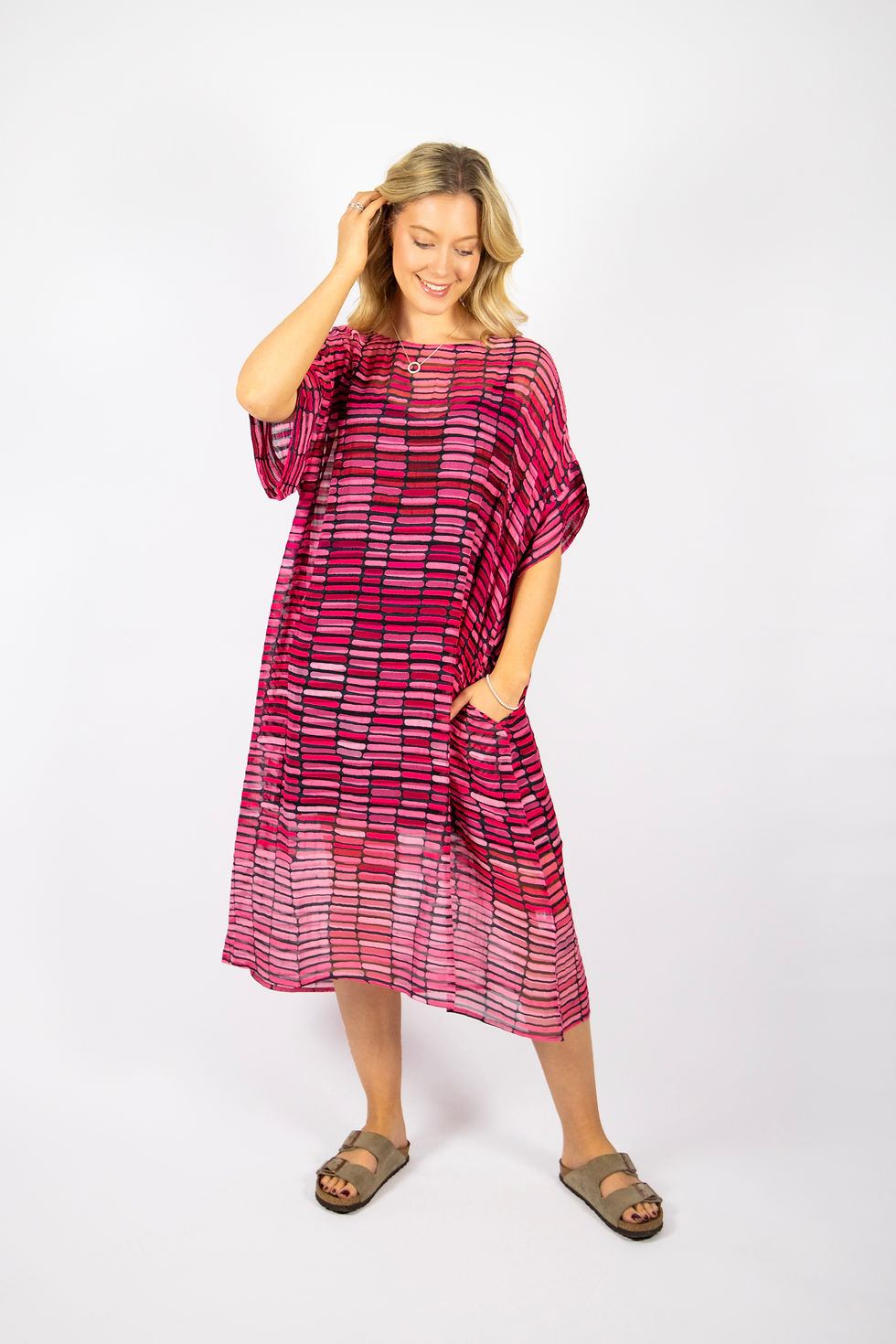 Thumbnail: #7918 - Tile Pop Over Dress