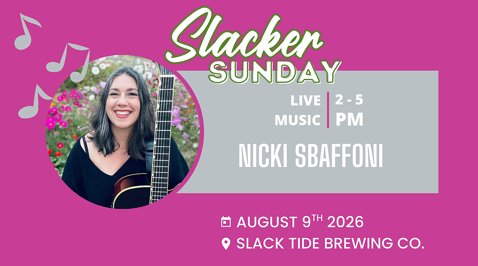 Live Music: Nicki Sbaffoni