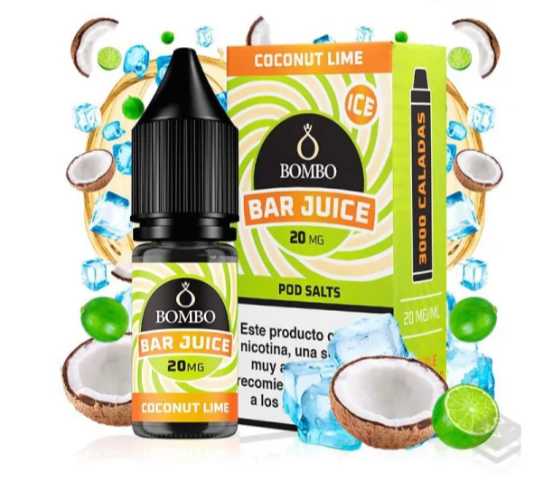 Coconut Lime Ice 10ml - Bombo Bar Juice