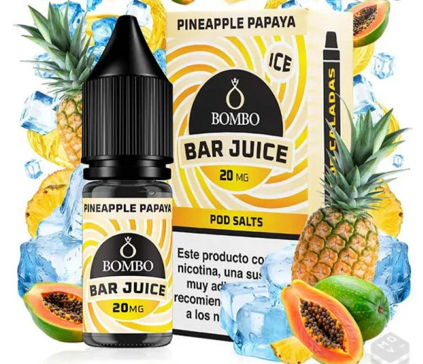 Pineapple Papaya Ice 10ml - Bombo Bar Juice