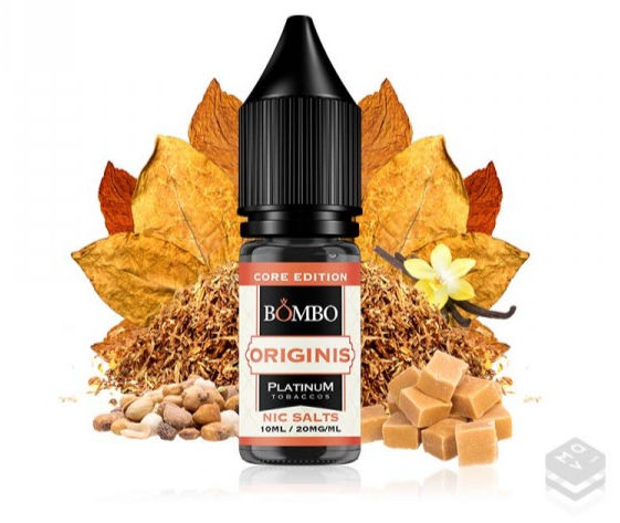 Originis 10ml - Platinum Tobaccos Nic Salts by Bombo Core Edition