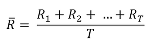 mean return formula