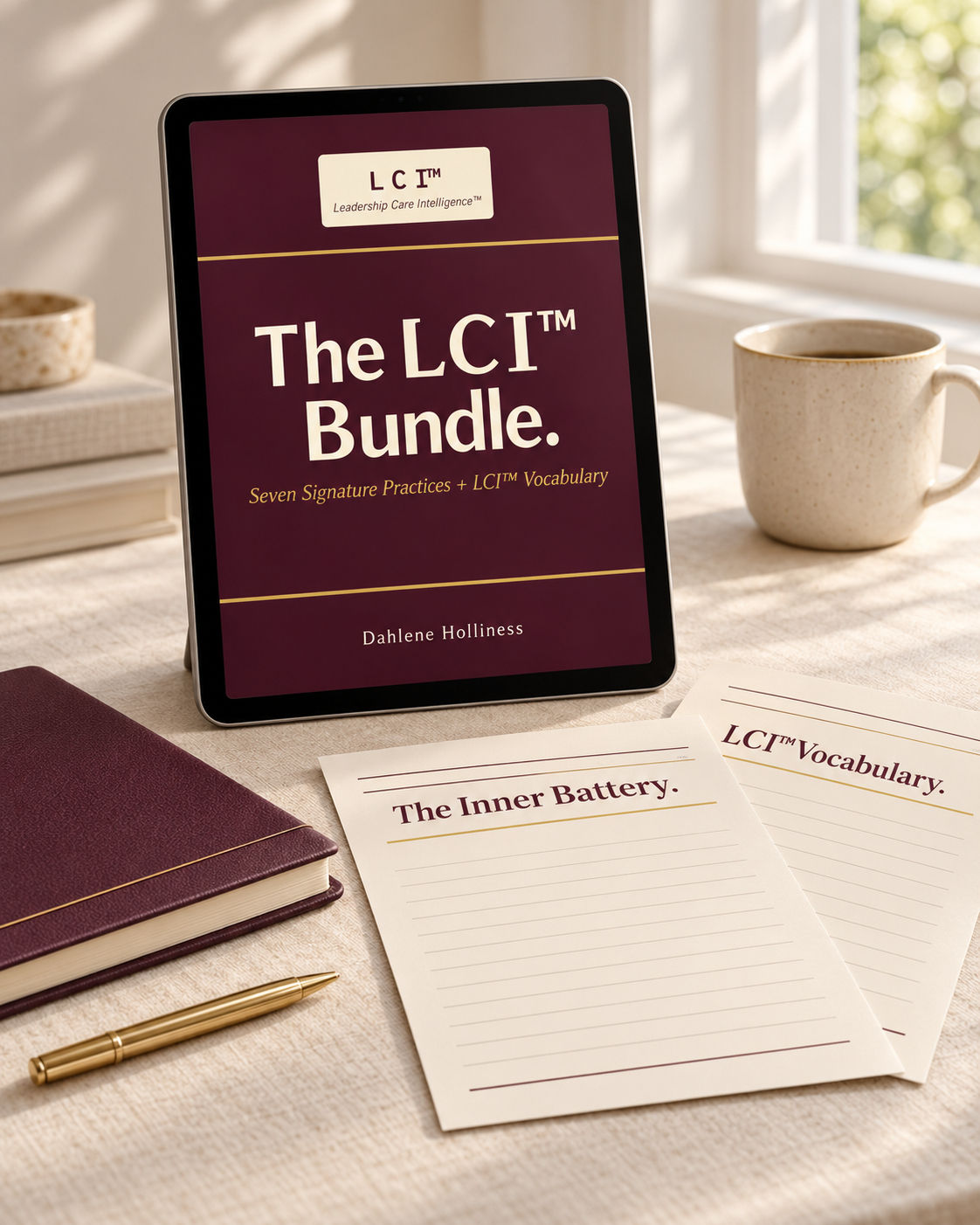 The LCI™ Essentials Kit-Field manual + vocabulary + activity. One download