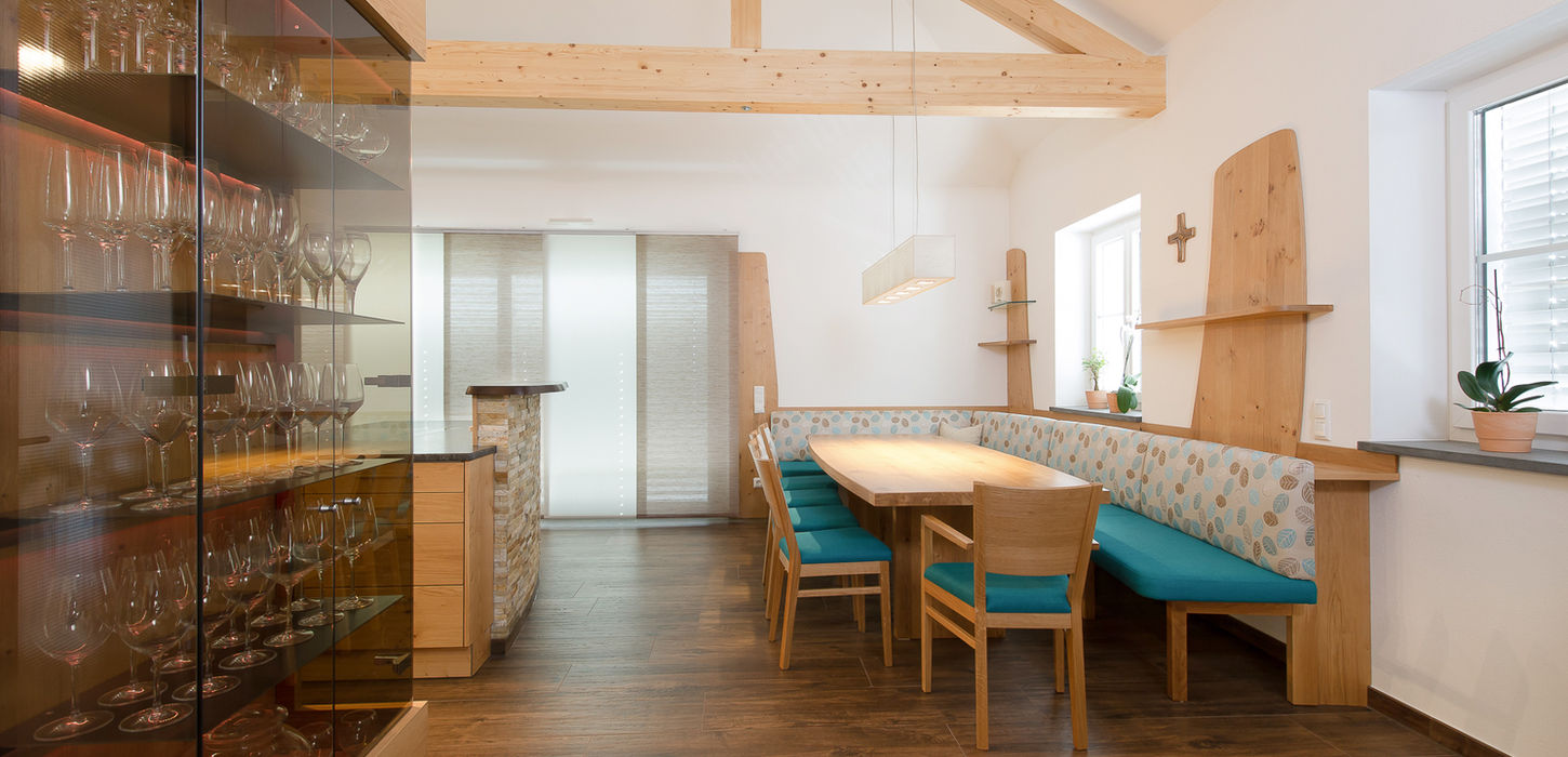 Essbereich Massivholztisch