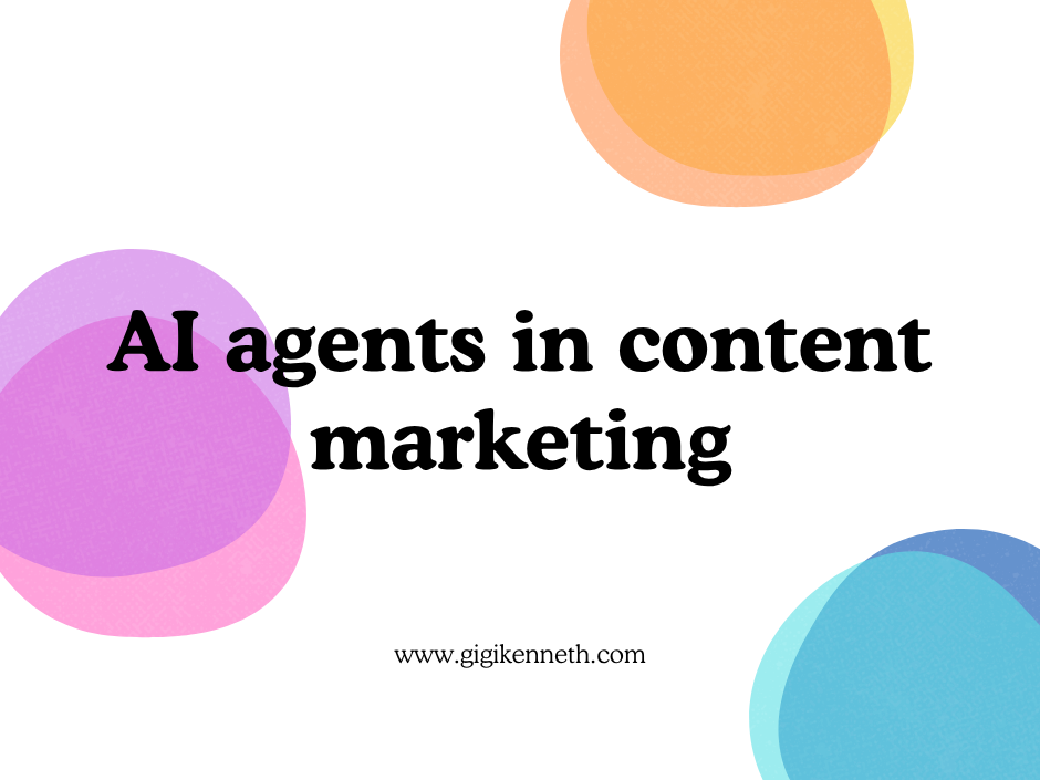 AI agents in content marketing