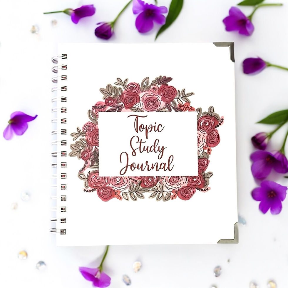 Topic Study Journal