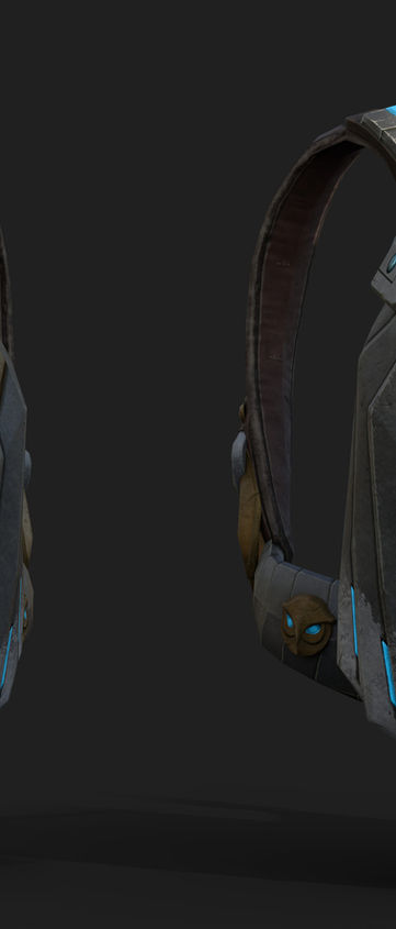 PUBG New State - Owl Assassin Backpack