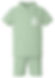 Boys Polo Shirt And Shorts Set With Initial
