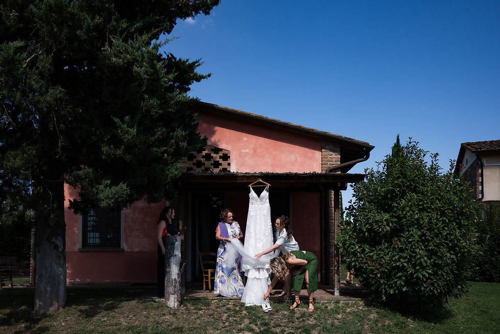 De Toscaanse Droombruiloft, Gambassi Terme