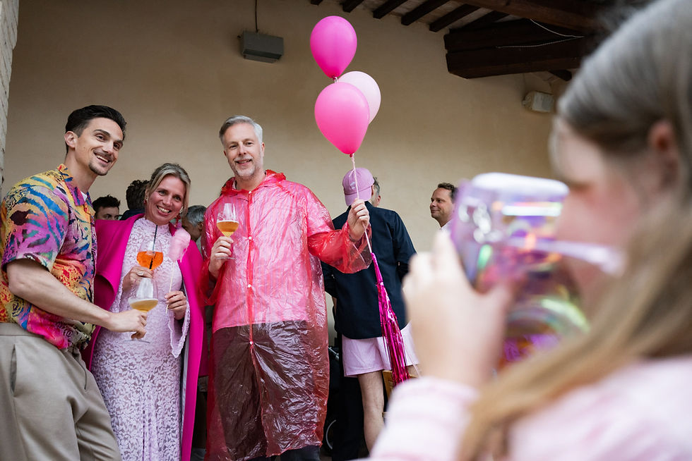 Bruiloft in Perugia, Borgo di Gallano