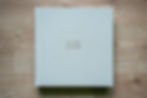 Linnen trouwalbum letter embossing met goud folie
