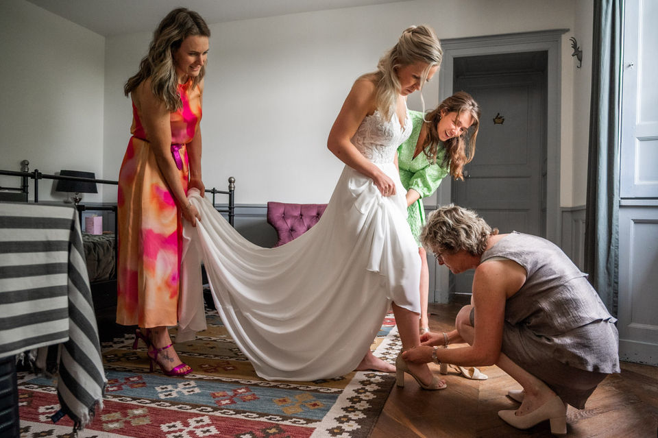 Bruidsfotografie Frankrijk Domaine Rennepont en Champagne