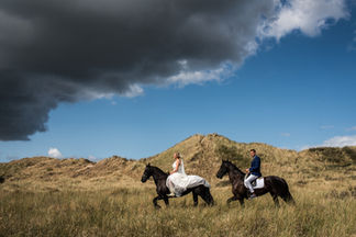 Bruidsfotografie op het eiland Terschelling