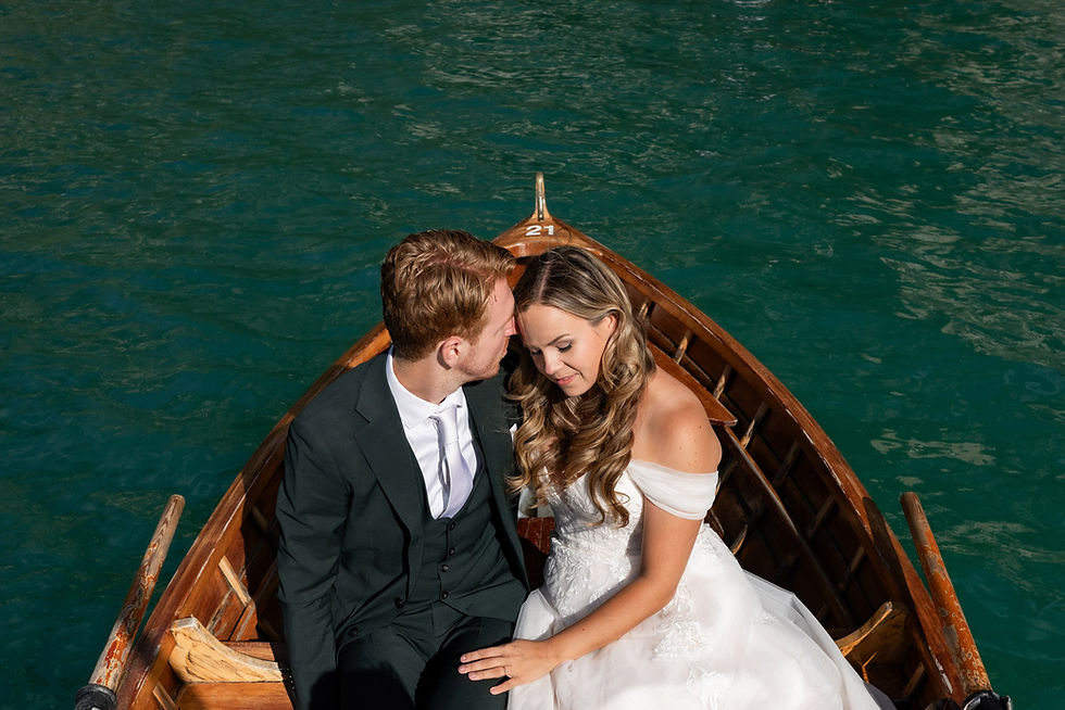 Wedding shoot Lake Braies