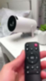 Thumbnail: Portable Projector Small Straight Projector For Home Use 180 Degrees
