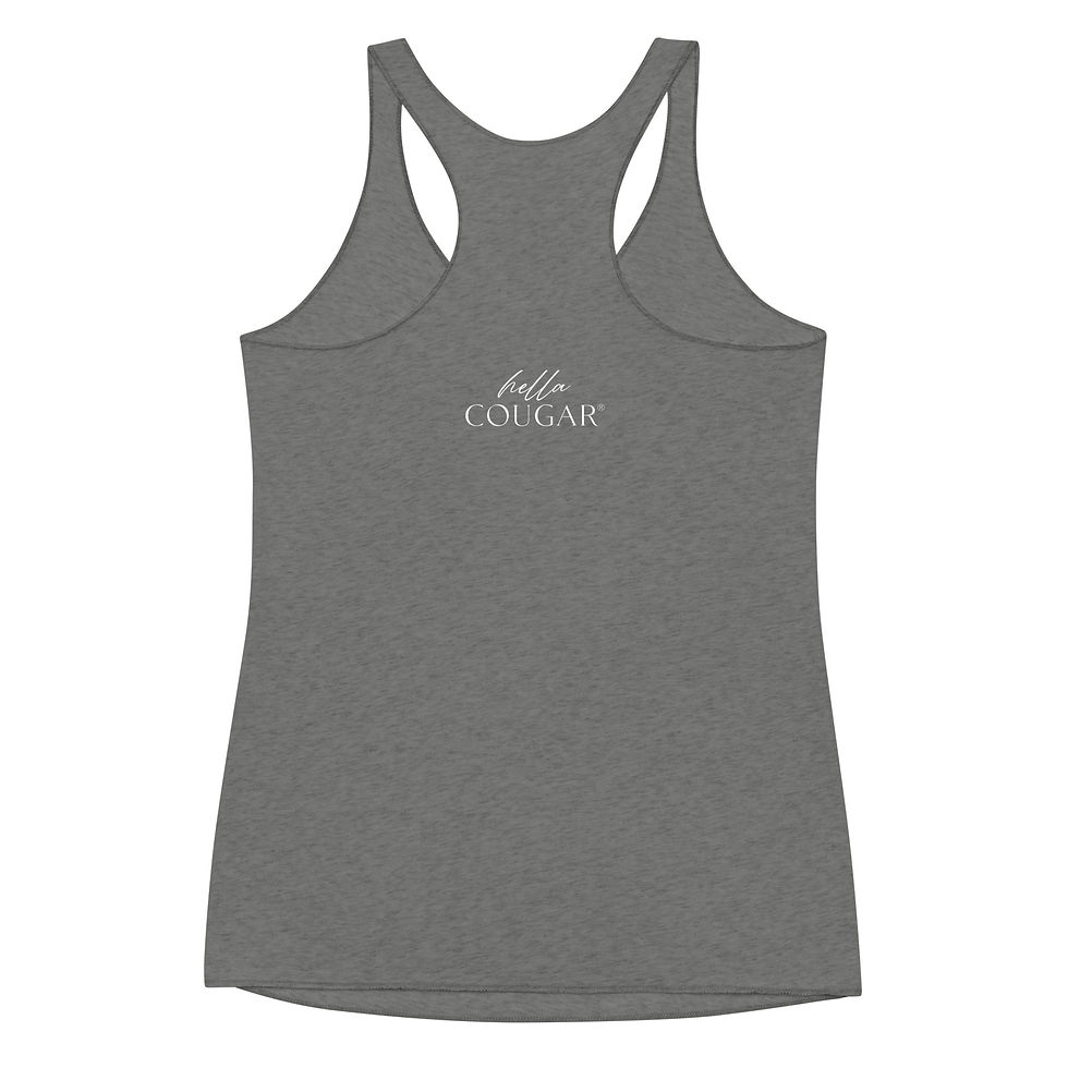Thumbnail: Cougars Make the Best Snacks Script Women's Racerback Tank